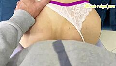 Tight Latina Pussy Explodes With Creampie Cumshot