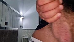 adora rubs cock on bed fingering ass solo pervy cumshot