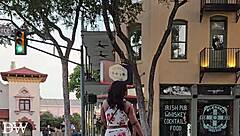 ebony couple date night bbc bull kisses busty goddess kitchen