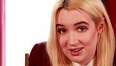 British Student's Teasing Upskirt Jerk Off Instructions