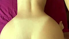 Doggy pounding my huge ass—don't you crave slamming this fat roommate hole too?