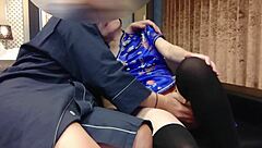 Cute Chinese Dress Amateur Kisses, Licks, and Fucks in Cosplay Frenzy