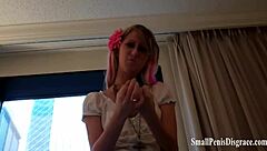 YOUR tiny DICK disgusts me sph humiliation!