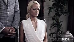 Fetish Teen Sub Spermed in Extreme Threeway