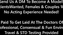 blonde patient begs doc taylor raz for orgasm with toys fingering and vibrator tickle