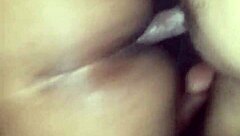 fucking this big booty ebony milf bent over doggystyle in the hood ghetto style