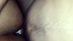 fucking this big booty ebony milf bent over doggystyle in the hood ghetto style