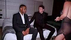 la sirena 69 endures interracial threesome sex lesson with choking