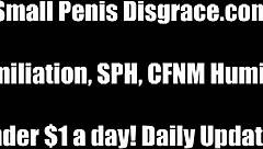 YOUR tiny DICK disgusts me sph humiliation!