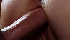 pretty mary's innocent look hides juicy close-up creampie