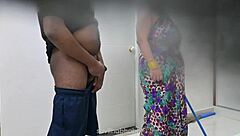 telugu maid's huge natural tits bounce wildly