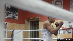 naughty gym hottie lisa belys bbc workout debut