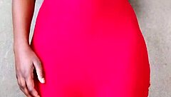 Sexy african lady flaunts massive tits seductively