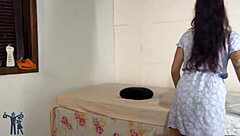 neighbor scores job to fuck horny latina