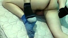 Intimate Missionary on Bare Floor Mattress Raw Passion