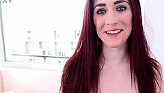 Stacie Bloom Blue Eyes Newbie Big Dick POV Cum Swallow