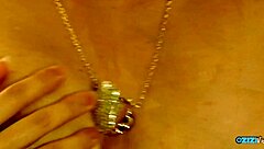 Bound Penis Strap Forces Fast Pussy Eating