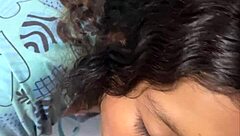 petite babe bounces on huge black cock till cum drenches her tight body