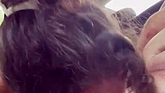 Busty Hooker Rides Cock Reverse Cowgirl in Car!