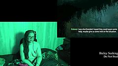 Naked BBW Glasses Brunette Big Ass Tits Lake Game Play