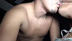 threesome hotwife hairy pussy joy karen paula massa cris angelo dirty anal creampie