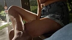 Public Bus Stop Handjob Jerk-Off Beside Hot Girl