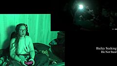 Naked BBW Glasses Brunette Big Ass Tits Lake Game Play