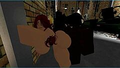 Tricked best friend into rough outdoor public ass pounding montage