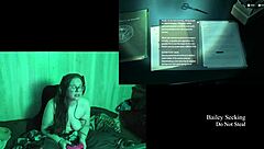 Naked BBW Glasses Brunette Big Ass Tits Lake Game Play