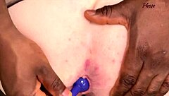 imagine this horny gilf sharon's first black anal creampie pounding?