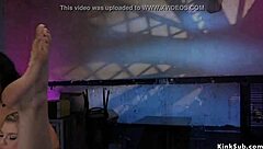 Lesbians Bound and Fisted with Monster Strapon Dildos Up Asses