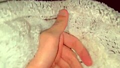 Petite Wife Flashes Party Before Sucking Stranger's Cock