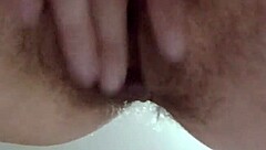 i feel my hairy pussy dripping during intense orgasm waves