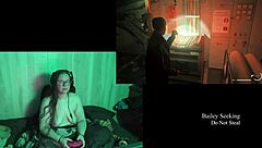 Naked BBW Glasses Brunette Big Ass Tits Lake Game Play