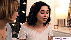 my first steamy lick fest with petite teen crush