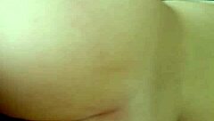 oiled horny babe orgasms wildly bent over sofa doggystyle?