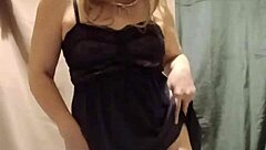 French Housewife Maid Flashes Natural Tits In Public Bdsm Masturbation