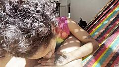 Ninfta's wet blowjob leads to hot cowgirl pussy ride