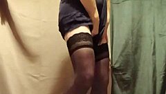 French Housewife Maid Flashes Natural Tits In Public Bdsm Masturbation