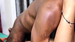 Desi maid enjoys intimate session in lonely house with young man