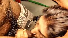 Desi maid enjoys intimate session in lonely house with young man