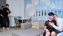 milf's birthday surprise gangbang rough fuck?