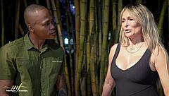 Hot Colombian milf Monique Fuentes pays Brandon Cruz for street BBC pounding?