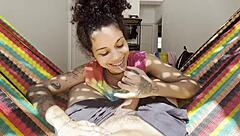 Ninfta's wet blowjob leads to hot cowgirl pussy ride