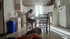 ragazzo begs for blowjob but gets hot handjob instead