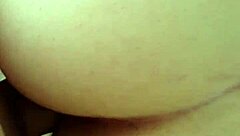 oiled horny babe orgasms wildly bent over sofa doggystyle?