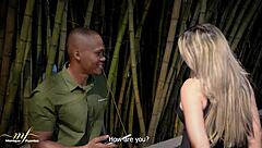 Hot Colombian milf Monique Fuentes pays Brandon Cruz for street BBC pounding?