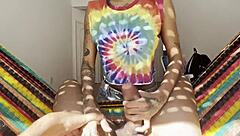 Ninfta's wet blowjob leads to hot cowgirl pussy ride