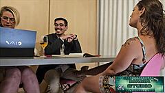 Mama Studio's Under-Desk Office Quickie With Big Cock Milf