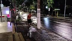 madrasta begs stepson fuck her in car now